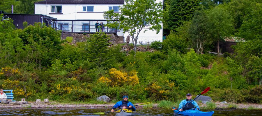 Kayak to Lochside (Ewan Vernon)