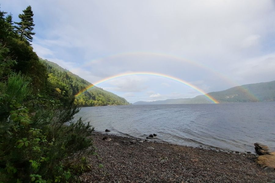Rainbow over the Loch